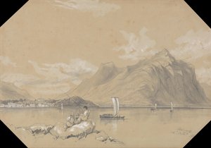 バルグラート 14.1837年10月 作： エドワード・リア