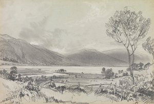 Bassenthwaite 作： Edward Lear
