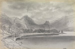 ダーウェントウォーター 作： Edward Lear