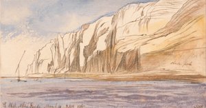 ゲベル・シェイク・アブ・フォッデ、1867年3月4日午前8時 (588) 作： エドワード・リア