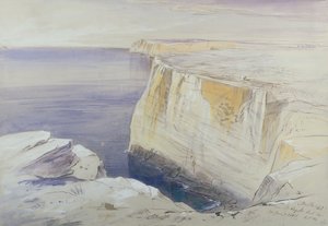 マルタ、ニア・セント・アンジェロ・ハル・ファー 作： Edward Lear