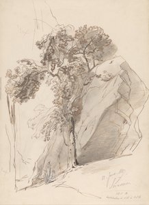 1847年6月12日、シラクーサ 作： Edward Lear