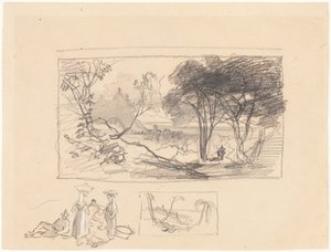 『イタリアのスケッチ』［表］ 作： Edward Lear