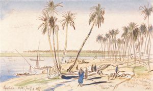 ソワディ、1867年1月4日午前8時30分 (65) 作： エドワード・リア