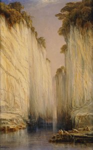 マーブルロックス-ネルブッダジュブルポア、1882年 作： Edward Lear