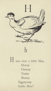 文字H 作： Edward Lear