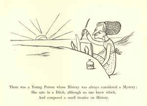 歴史が常にミステリーと見なされていた若い人がいました 作： Edward Lear