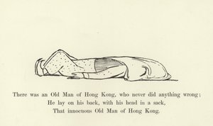 何も悪いことをしなかった香港の老人がいた 作： Edward Lear