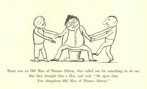 テムズ・ディットンの老人が座っていた何かを求めました 作： Edward Lear
