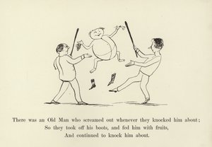 彼らが彼をノックするたびに叫んだ老人がいました 作： Edward Lear