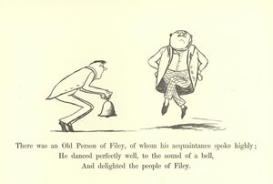 フィリーの老人がいました、彼の知人は非常に話しました 作： Edward Lear