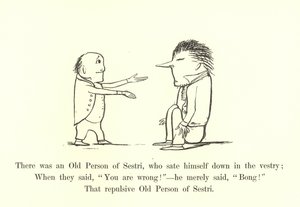 セストリの老人がいました。 作： Edward Lear