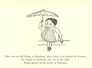 ショーラムの老人がいたが、その習慣は礼儀正しさによってマークされていた