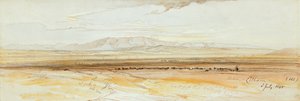 テーベの2つのビュー 作： Edward Lear