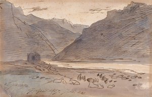 Vjose、1857年4月17日午後7時15分 作： エドワード・リア