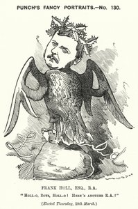 パンチの漫画。(彫刻) 作： Edward Linley (after) Sambourne