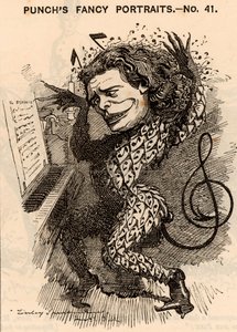 アントン・ルーベンシュタイン（1829-1894 作： Edward Linley Sambourne