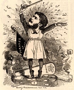 アーサー・シーモア・サリバン（1842-1900 作： Edward Linley Sambourne