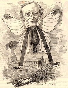 ジョージ・グランビル・ブラッドリーの風刺画 作： Edward Linley Sambourne