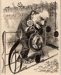 ジュリアス・ベネディクトの漫画 作： Edward Linley Sambourne