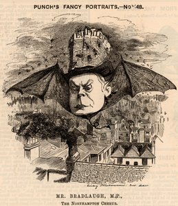 チャールズ・ブラッドロー（1833-1891 作： Edward Linley Sambourne