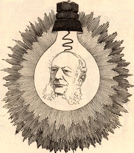 チャールズ・ウィリアム・シーメンス（1823-1883 作： Edward Linley Sambourne