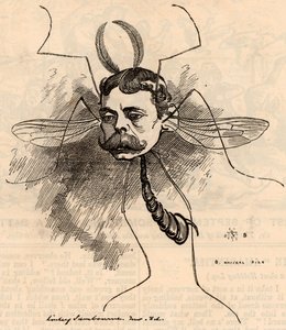 ランドルフ・ヘンリー・スペンサー・チャーチル卿（1849-1895 作： Edward Linley Sambourne