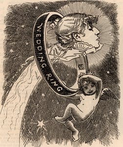 サラ・ベルナール 作： Edward Linley Sambourne