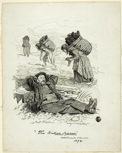 ブリティッシュ・スクー、シェトランド諸島 作： Edward Linley Sambourne