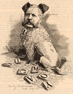 ウィリアム・ヘンリー・ワディントン（1826-1894 作： Edward Linley Sambourne