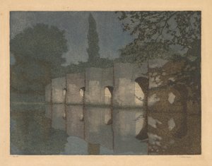 ストップハム橋。 作： Edward Louis Laurenson