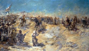 1899年1898年9月2日のオムドゥルマンの戦いにおける第21ランサーの突撃