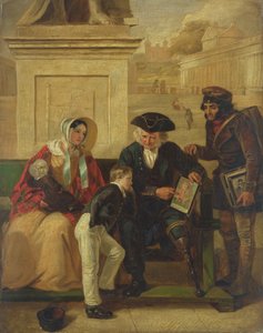 アブキールの退役軍人、1844年 作： Edward Matthew Ward