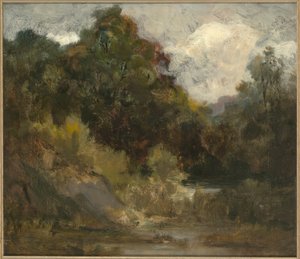 景観（樹木） 作： Edward Mitchell Bannister
