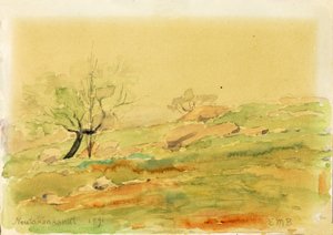 ノイタコンカヌート、1891 年。 作： Edward Mitchell Bannister