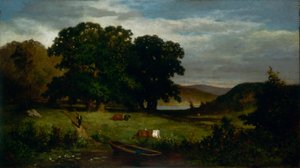 オークの木 作： Edward Mitchell Bannister