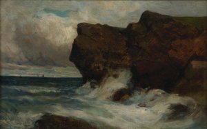 オーシャン・クリフス 作： Edward Mitchell Bannister