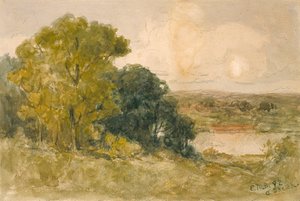 シーコンクで、1892 年。 作： Edward Mitchell Bannister