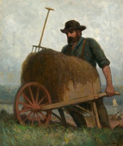 海藻採集 作： Edward Mitchell Bannister