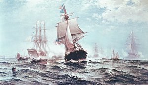 星条旗の初認識 作： Edward Moran