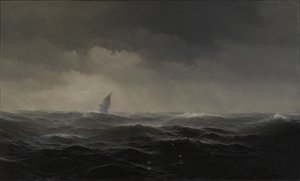海、1870年。 作： Edward Moran