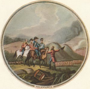 サラマンカの戦い、1815年、1910年 作： Edward Orme