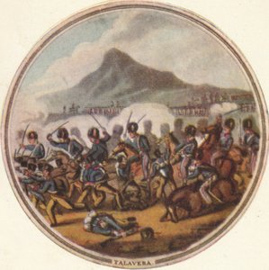 タラベラの戦い、1815年、1910年 作： Edward Orme