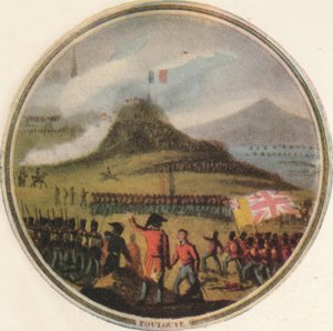 トゥールーズの戦い、1815年、1910年 作： Edward Orme