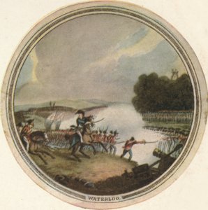 ウォータールーの戦い、1815年、1910年 作： Edward Orme