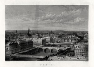 フランス、パリ、1883 作： Edward Paxman Brandard