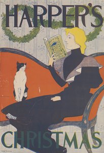 ハーパーのクリスマス 作： Edward Penfield