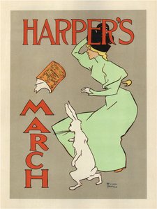 ハーパーズマーチ、1894 作： Edward Penfield
