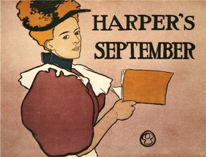 ハーパーズ1896年9月 作： Edward Penfield
