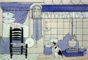 家庭用インテリア 作： Edward Penfield